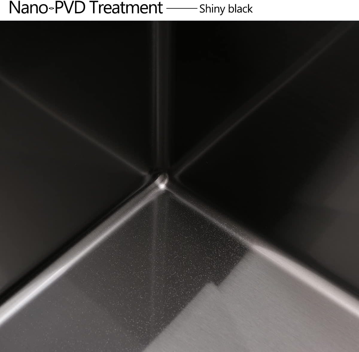 15x17 Black Undermount Kitchen Bar Sink, 16 Gauge Deep Gunmetal Black Stainless Steel Undermount Small Kitchen Sink