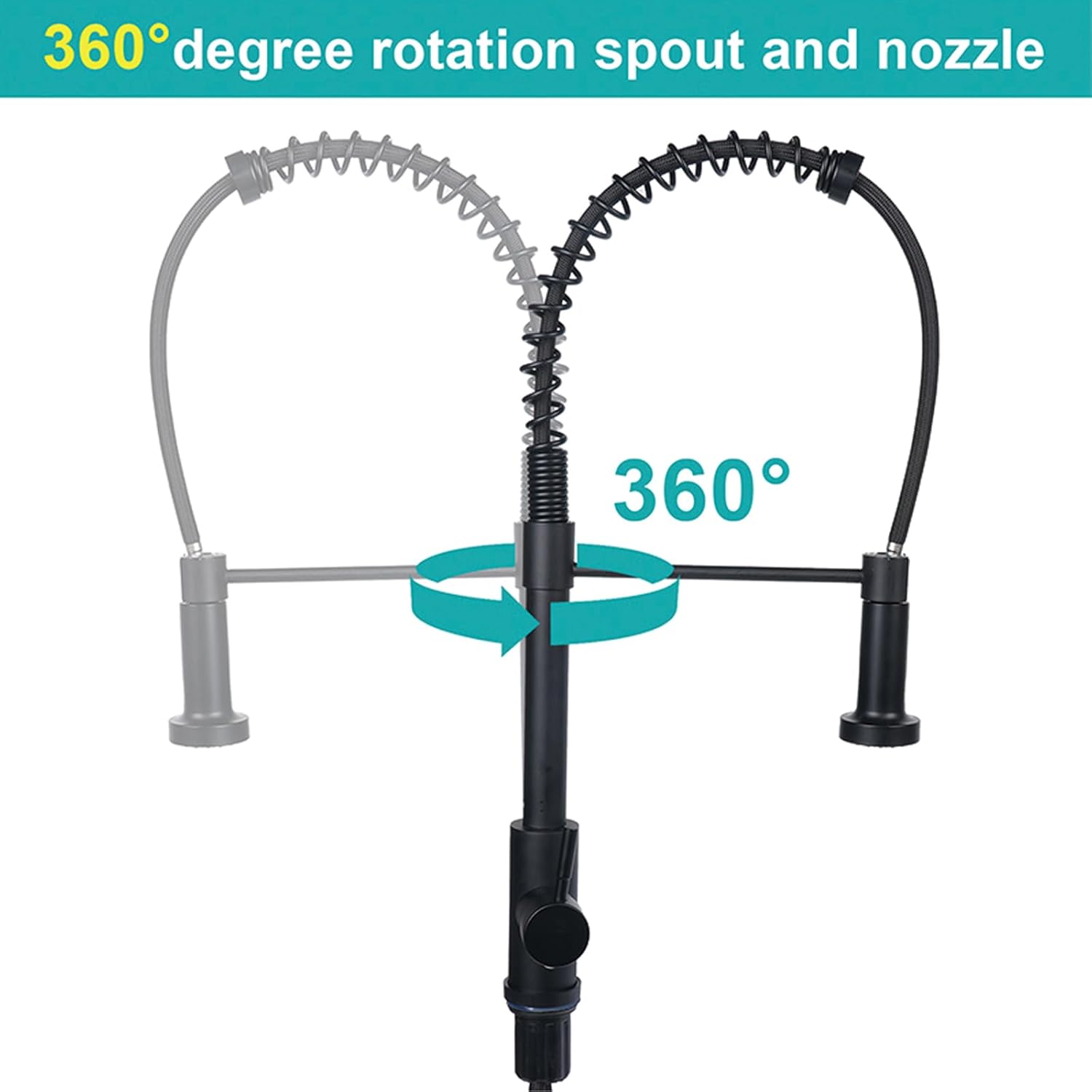 29.5 * 17.7 inch Kitchen Sink, Single Bowl Stainless Steel Sink Multifunctional Drop In Sink with Pull-Down Faucet and Multiple Accessories