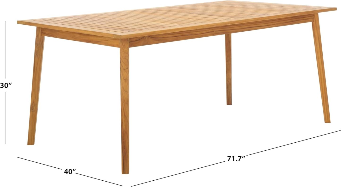 Teak Wood Dining Table 
