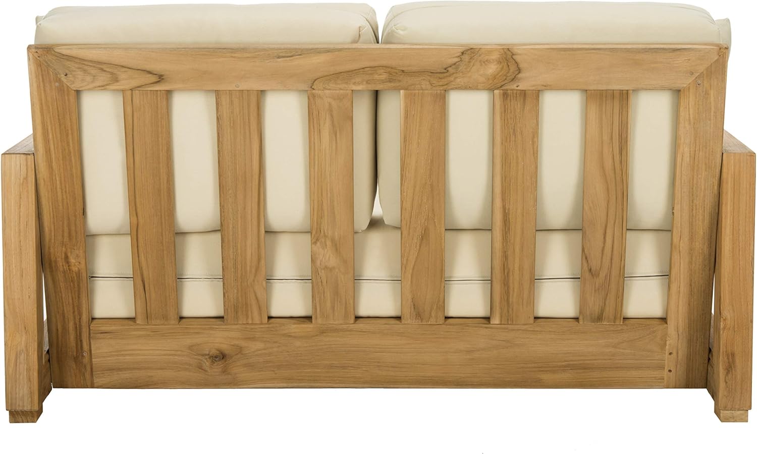 Teak 2 - Seat Loveseat, Beige