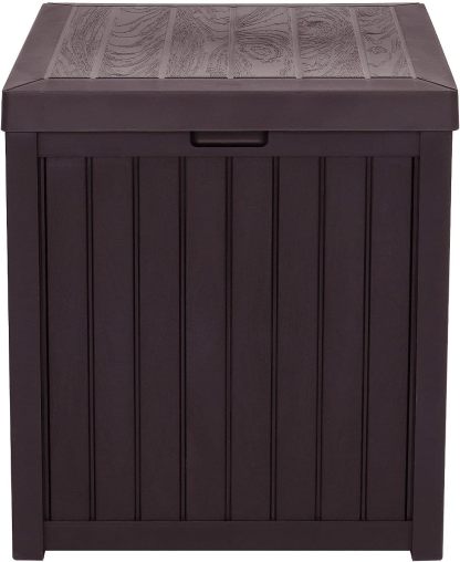 51 Gallon Storage Deck Box Brown