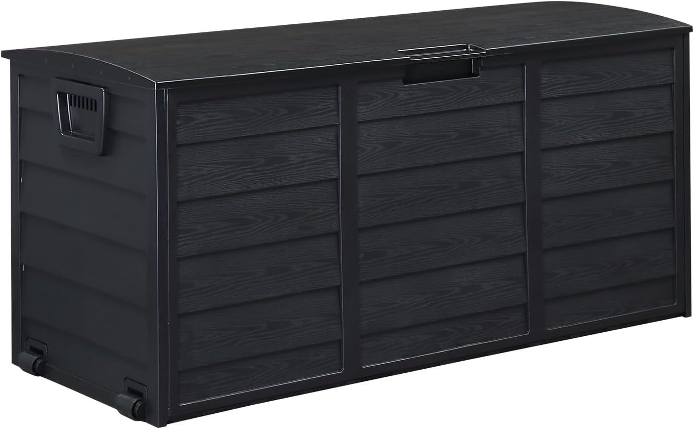 75 Gallon Resin Deck Box Brlack