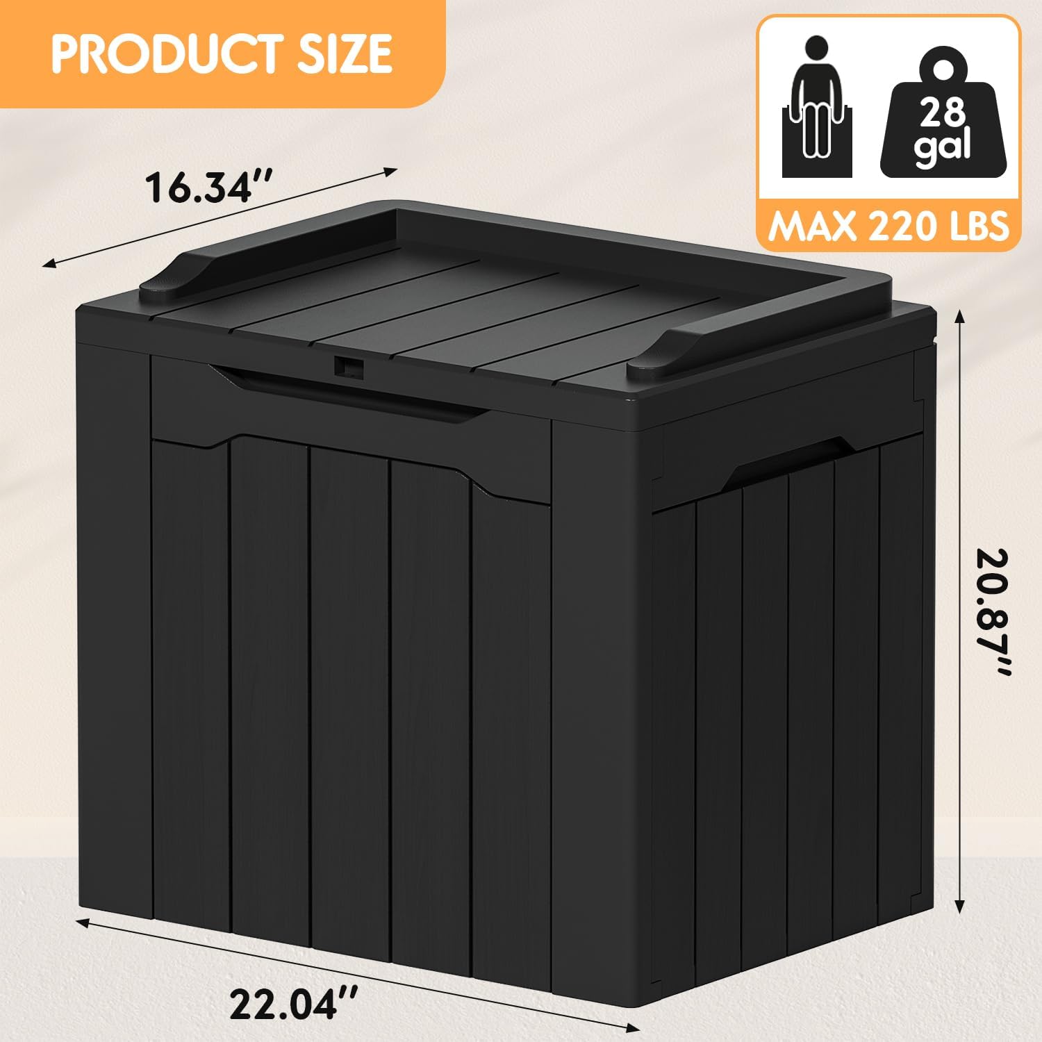 30 Gallon Plastic Storage Bins with Lid Stackable Box 