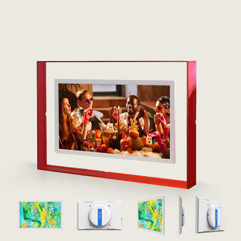Pinpin 2.0 Red Acrylic Digital Frame