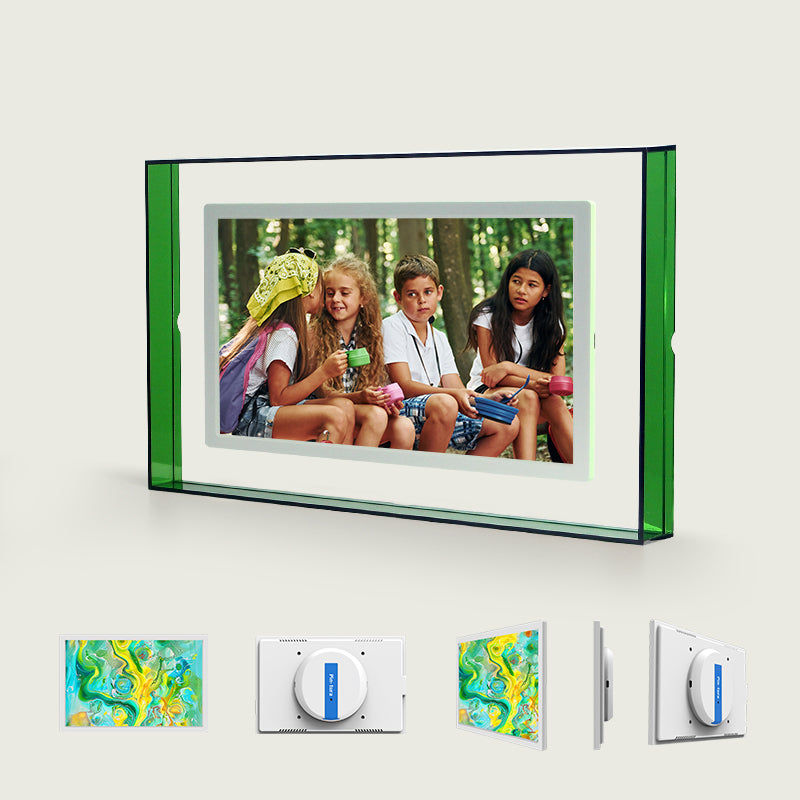 Pinpin 2.0 Green Acrylic Digital Frame