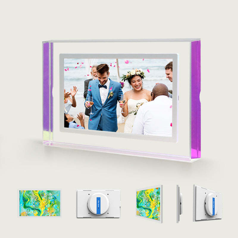 Pinpin 2.0 Purple Acrylic Digital Frame