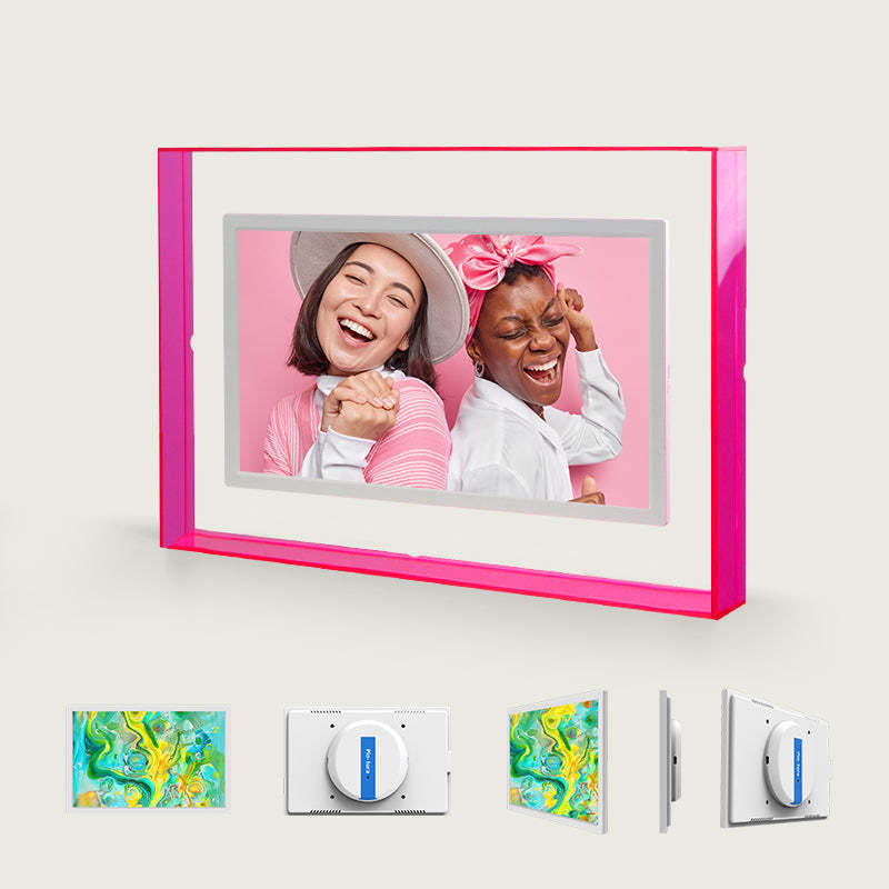 Pinpin 2.0 Pink Acrylic Digital Frame