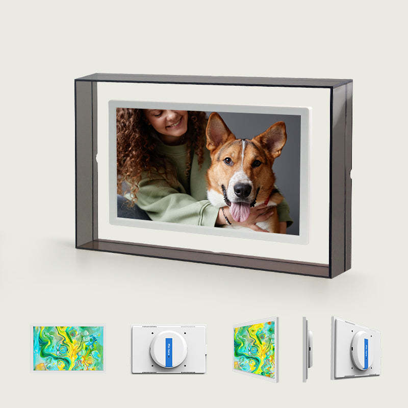 Pinpin 2.0 Gray Acrylic Digital Frame