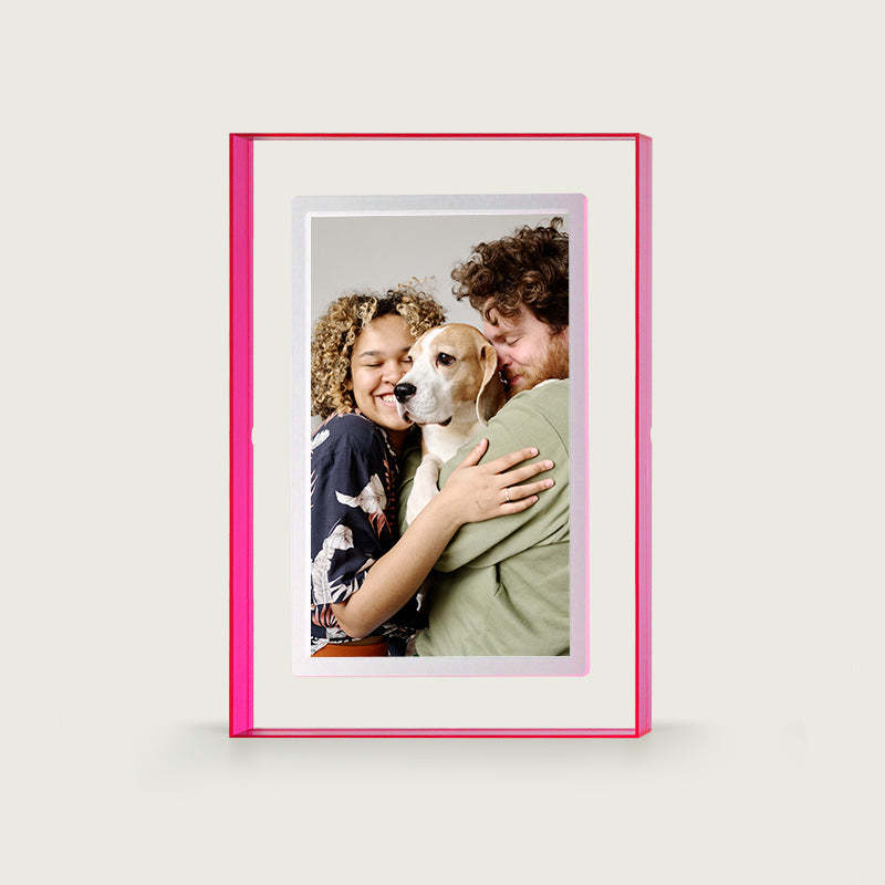 Pinpin 2.0 Pink Acrylic Digital Frame
