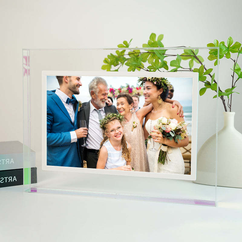 Pinpin 2.0 Purple Acrylic Digital Frame