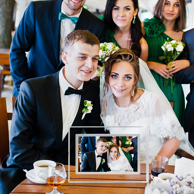 Pinpin 2.0 Purple Acrylic Digital Frame