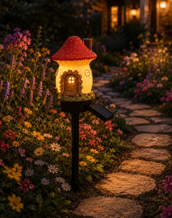 Mushroom 20Cottage 26GardenLamp