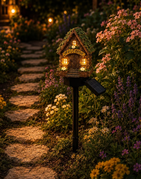 Mushroom 20Cottage 26GardenLamp