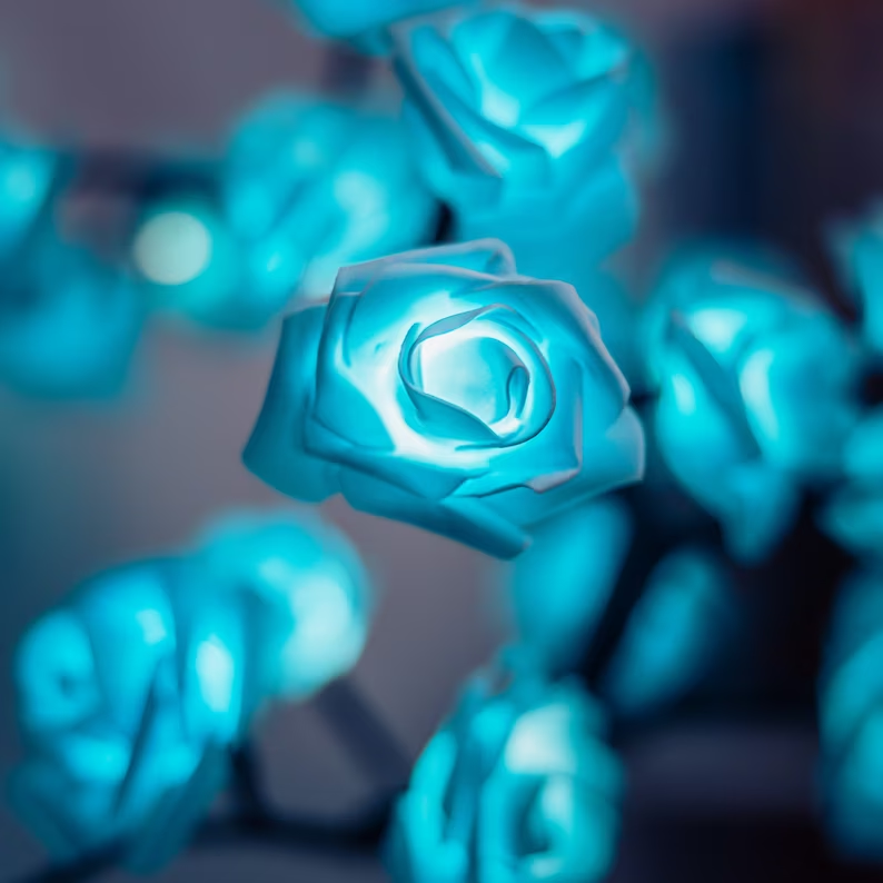 24 Lights Rose Tree