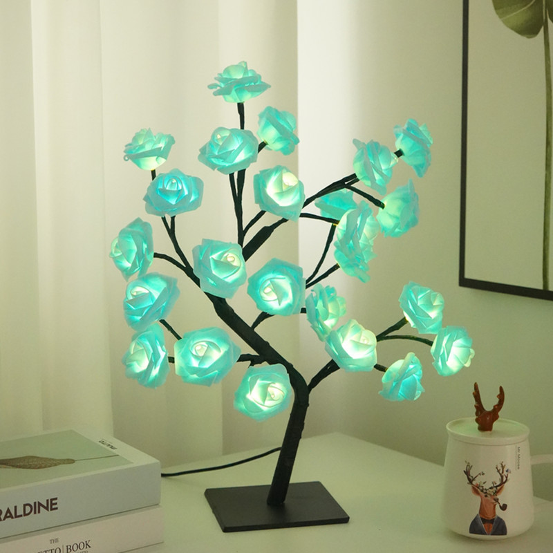 24 Lights Rose Tree