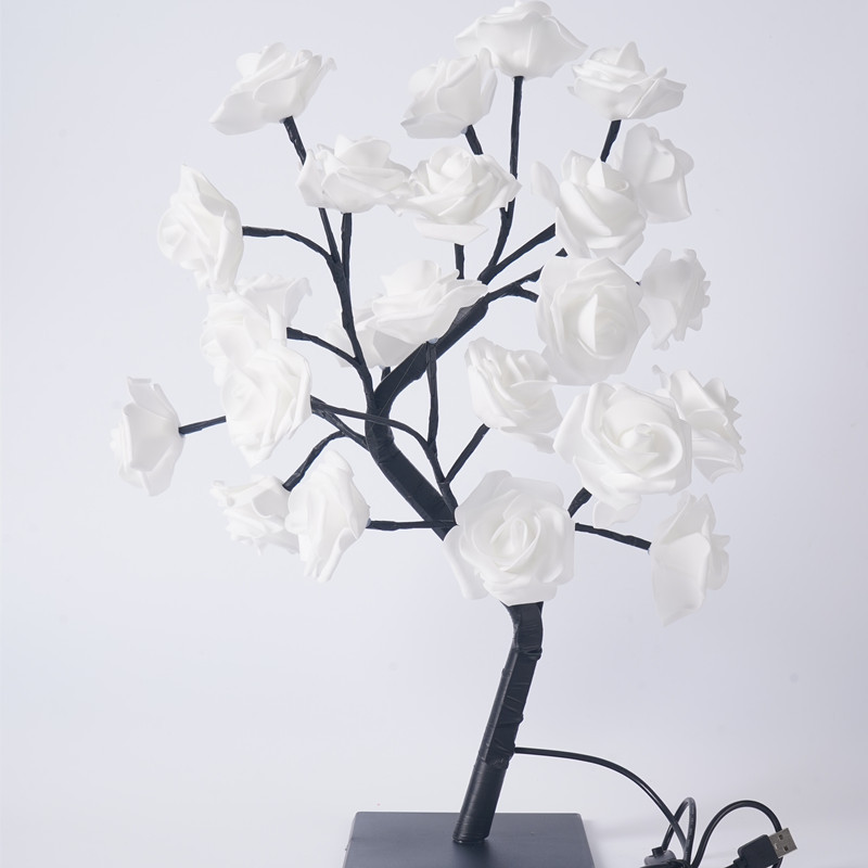 24 Lights Rose Tree