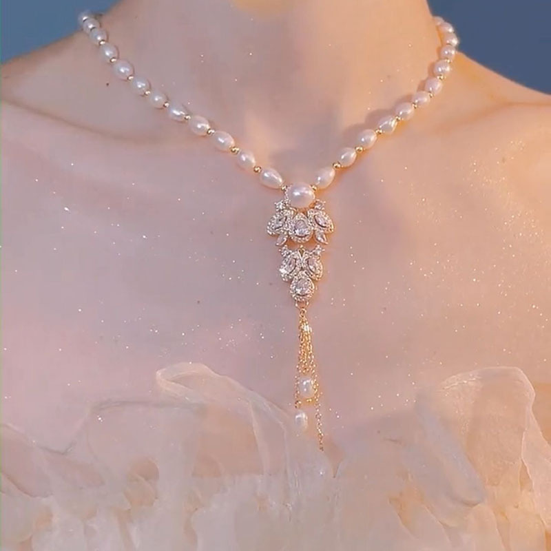 Perfect Gift 🎁 Natural Freshwater Pearl Pendant Necklace