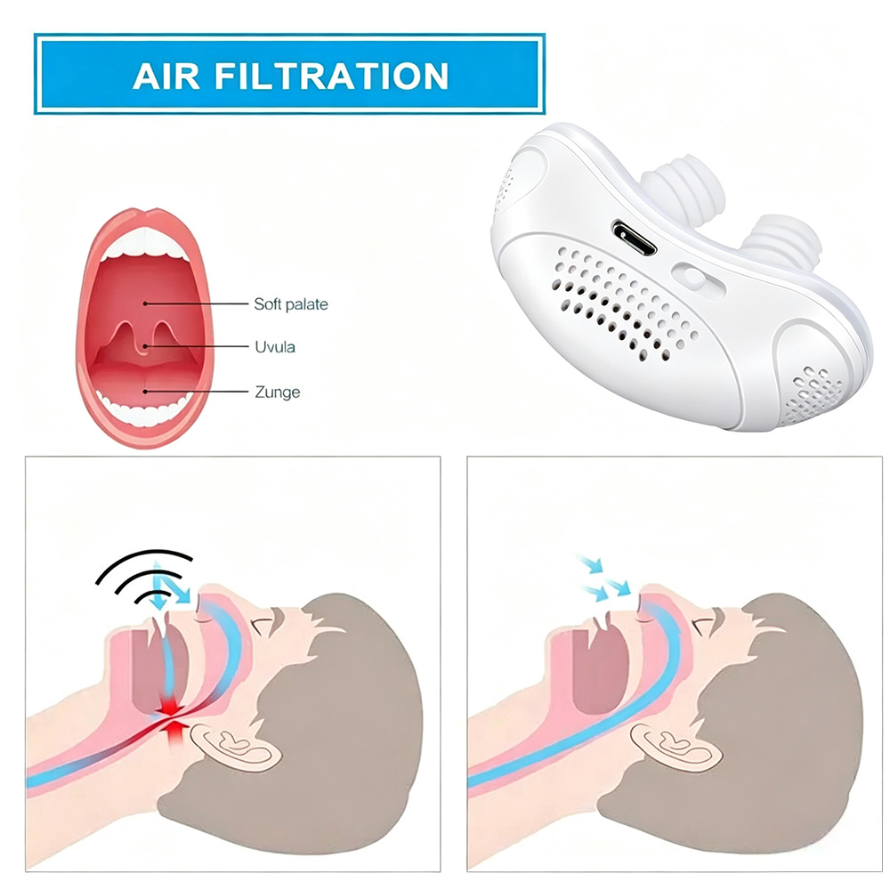 📣Last Day 49% OFF-The First Hoseless, Maskless, Micro-CPAP Anti Snoring