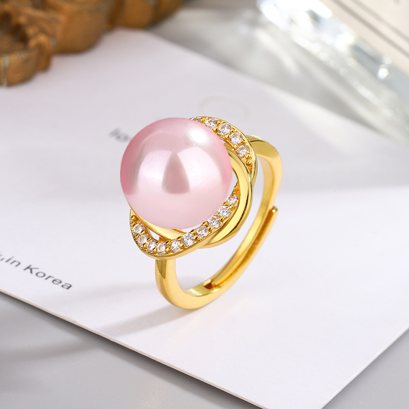 ⏰Limited Time Sale 70% OFF⏰--Japanese AAAA Akoya Pearl Ring (adjustable)