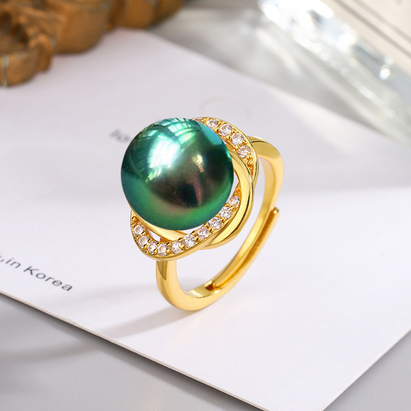 ⏰Limited Time Sale 70% OFF⏰--Japanese AAAA Akoya Pearl Ring (adjustable)