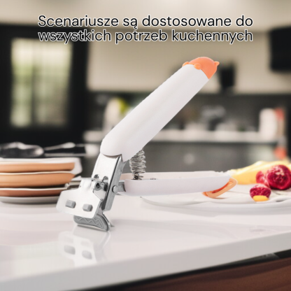 Klips do miski zapobiegający oparzeniom