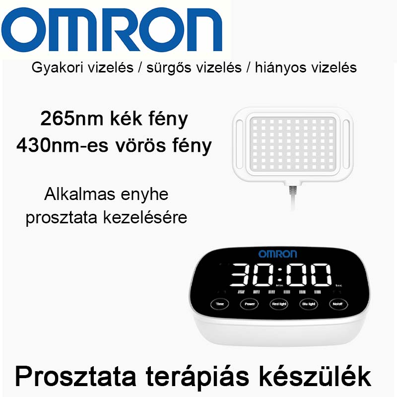 Omron prosztata kezelő készülék (hatékony javulás 15 napon belül)