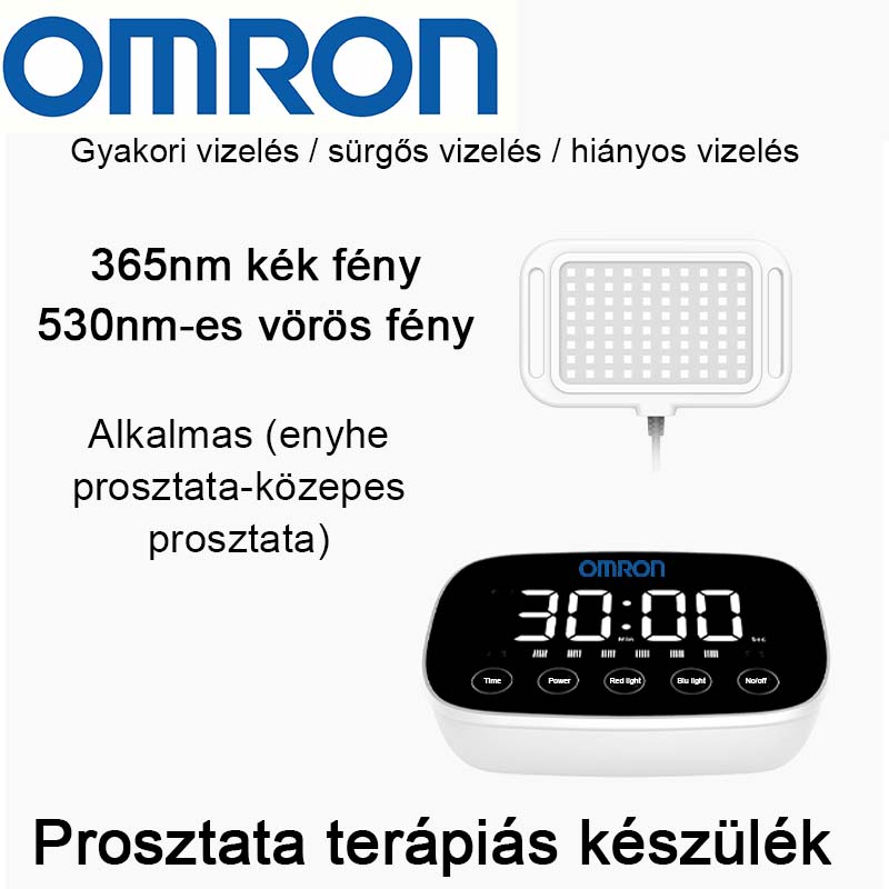 Omron prosztata kezelő készülék (hatékony javulás 15 napon belül)