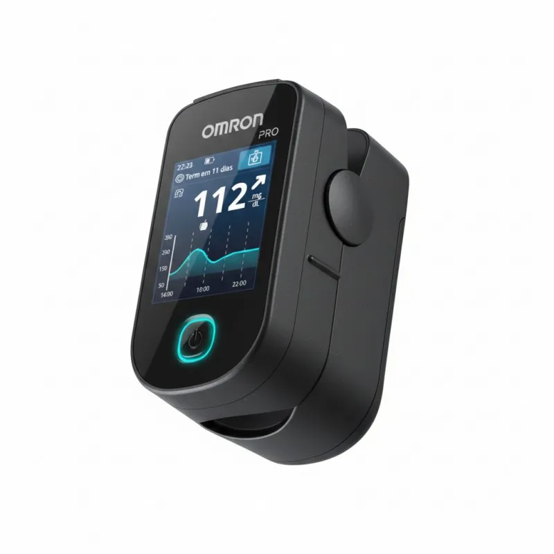 🔥Omron 2026 új🔥nem invazív vércukorszintmérő + mobiltelefon-csatlakoztathatóság