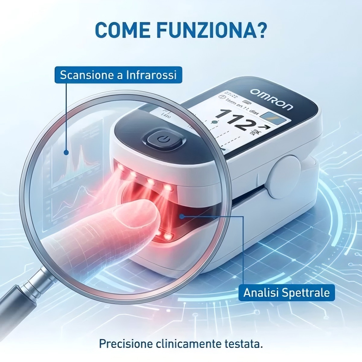 🔥Omron 2026 új🔥nem invazív vércukorszintmérő + mobiltelefon-csatlakoztathatóság