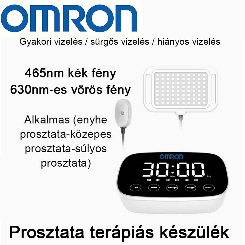 Omron prosztata kezelő készülék (hatékony javulás 15 napon belül)