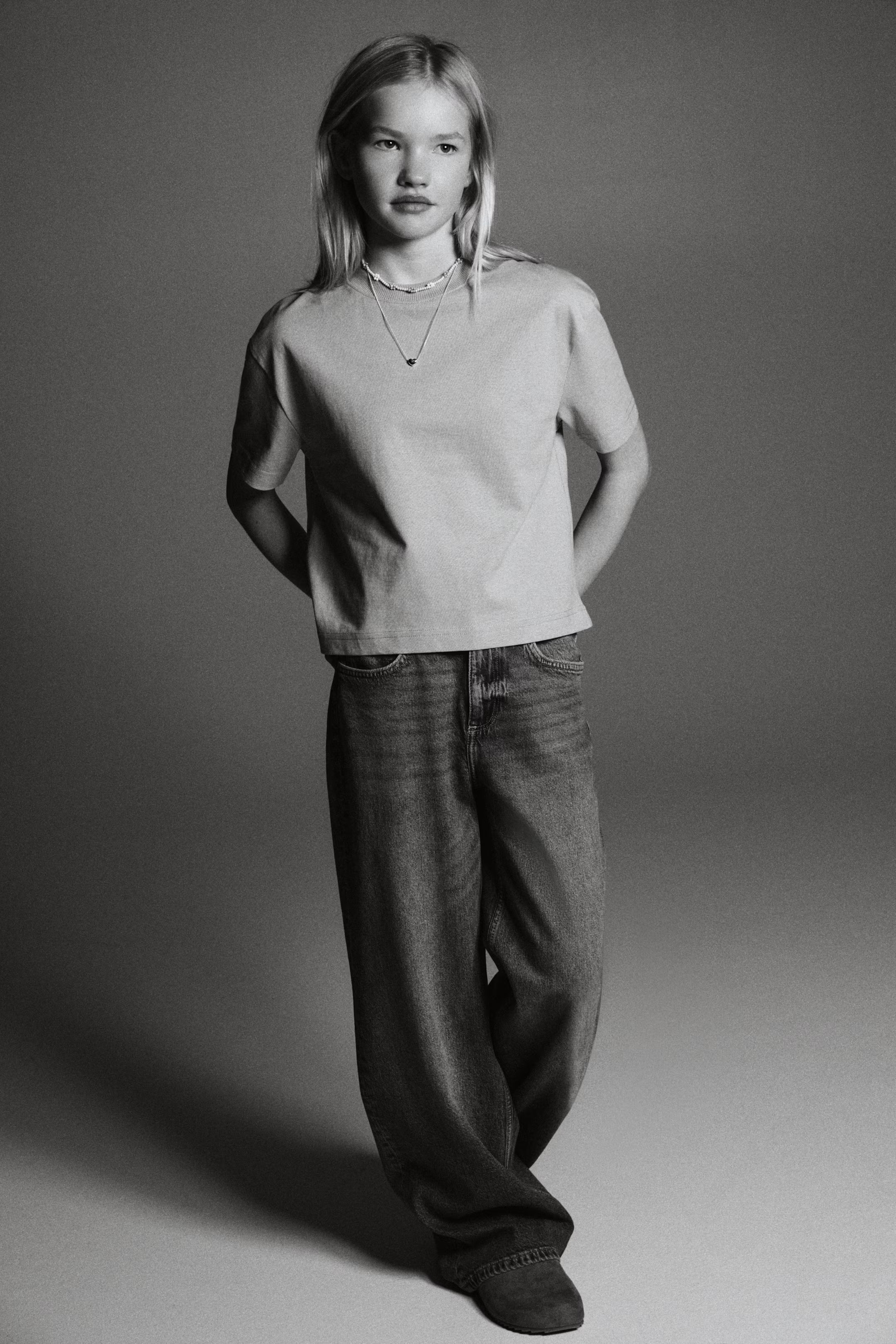 Széles szárú farmer