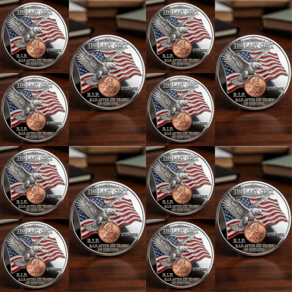 🏆Flash Sale 60% OFF - The Last Cent Commemorative Coin - Smooth version