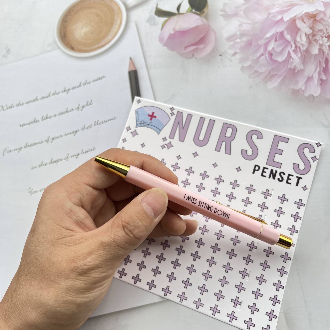 Funny Nurses Pens Set (set of 5)