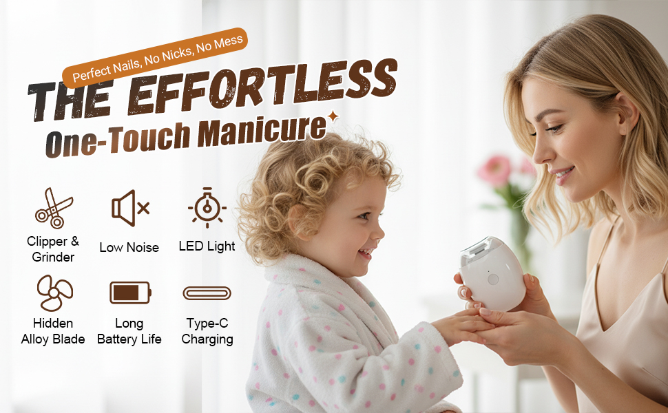 Universal Automatic Fingernail Grinder