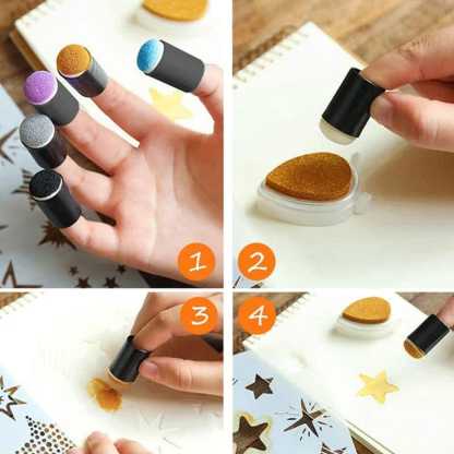 🎨DIY Embossing Painting Rendering