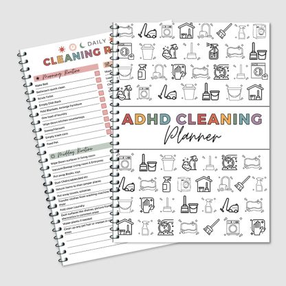 🔥🔥ADHD Cleaning & Organizing Toolkit - Chore Planner✔