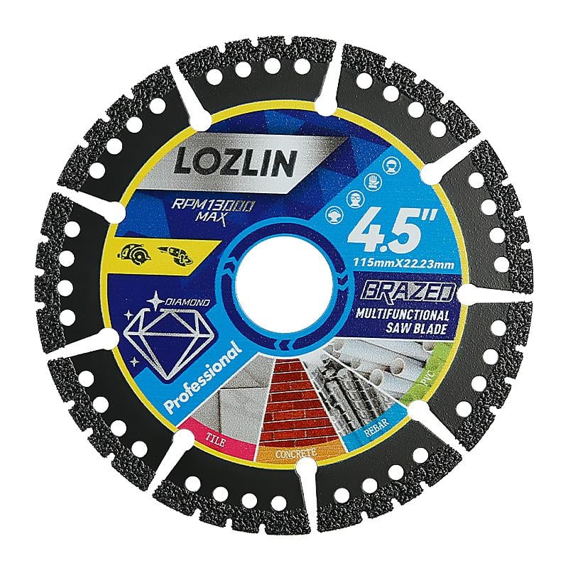 🛠️ ✨ 4.5" Multi-Material Diamond Blade - Zero Compromise, Max Durability