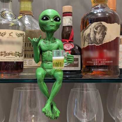 Funny Alien Statue