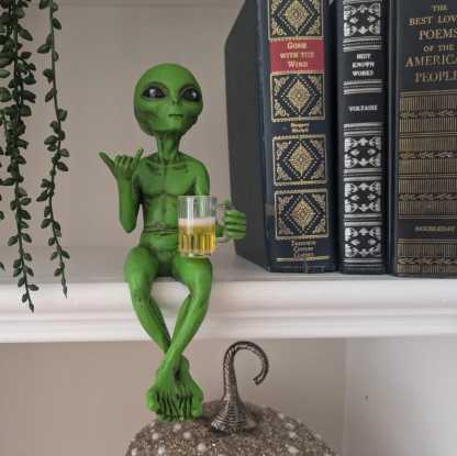 Funny Alien Statue