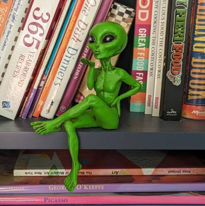 Funny Alien Statue