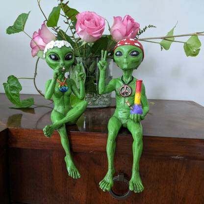 Funny Alien Statue