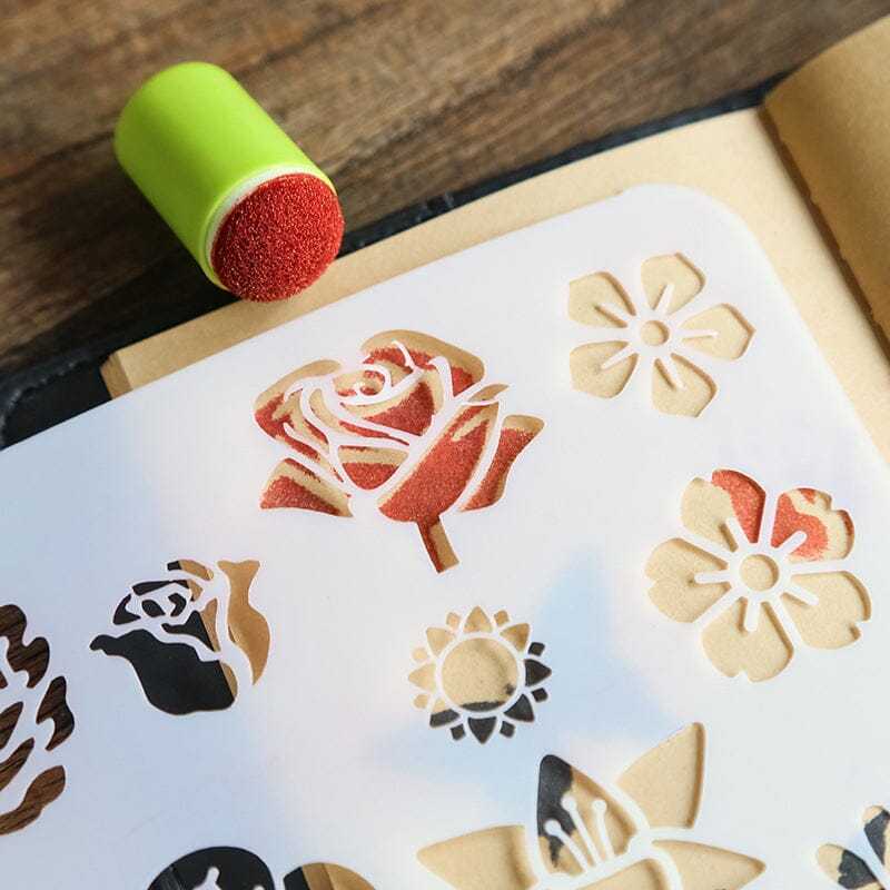 🎨DIY Embossing Painting Rendering