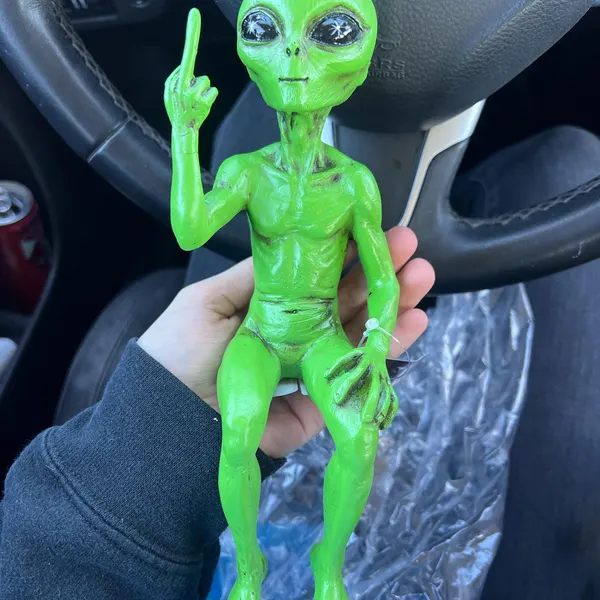 Funny Alien Statue