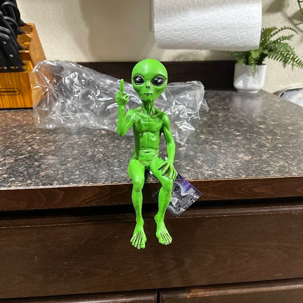 Funny Alien Statue
