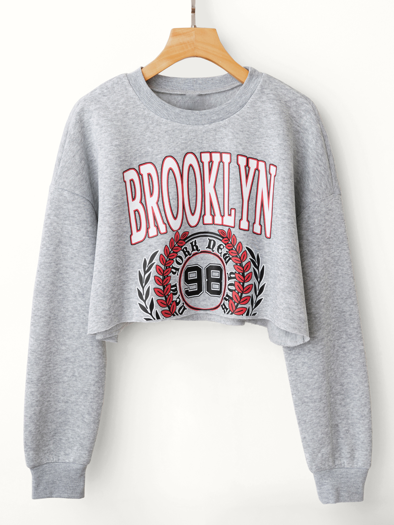 SWDK001 Letter Graphic Crop Sweatshirt,Long Sleeve Tops Graduation,Back To School Outfits,Graduation,Teacher Outfits For Women,Back To School Pullover Fall Outfit(Can be customized printing)