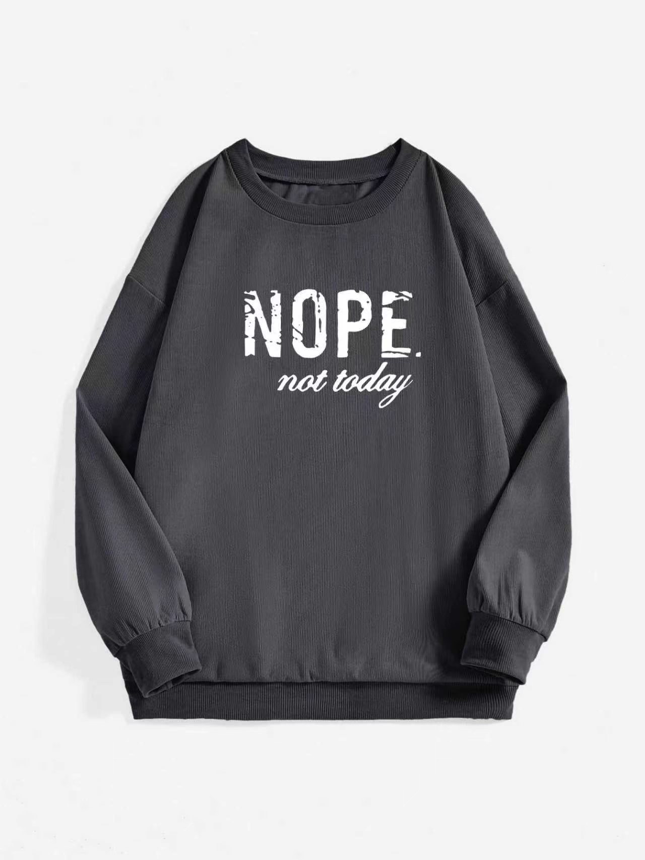 XH631 Women's Spring And Autumn Casual Letter Printed Sweatshirt Graduation,Back To School Outfits,Graduation,Teacher Outfits For Women,Back To School Pullover Fall Outfit(Can be customized printing)