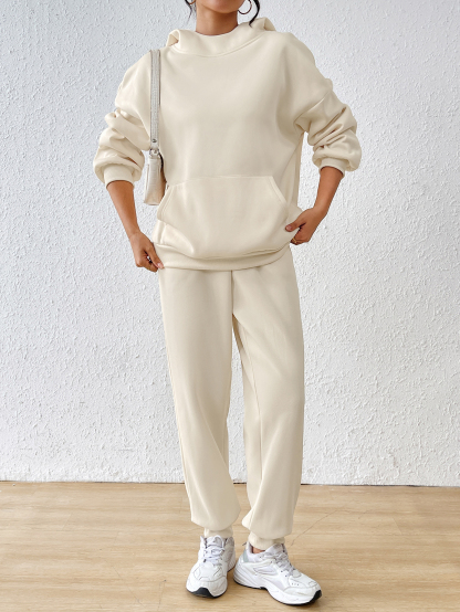 lgy44 Women's hoodie and leggings casual sports suit(Can be customized printing)