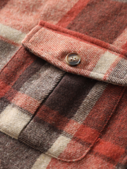 YJ098 Women's checkered collar shirt fashionable casual and versatile