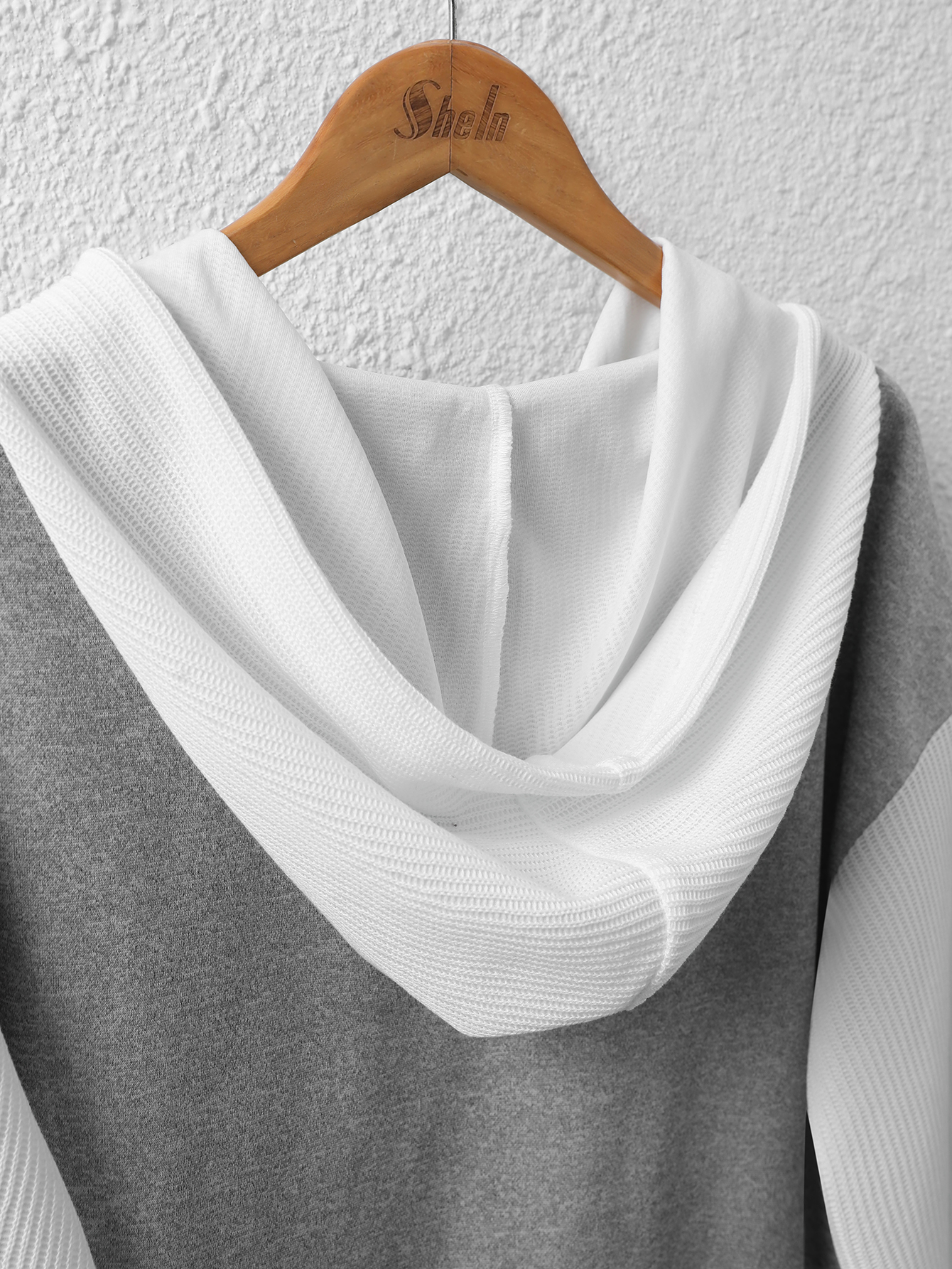 Chaqueta de otoño para mujer, casual, con capucha, holgada, de manga larga, con botones