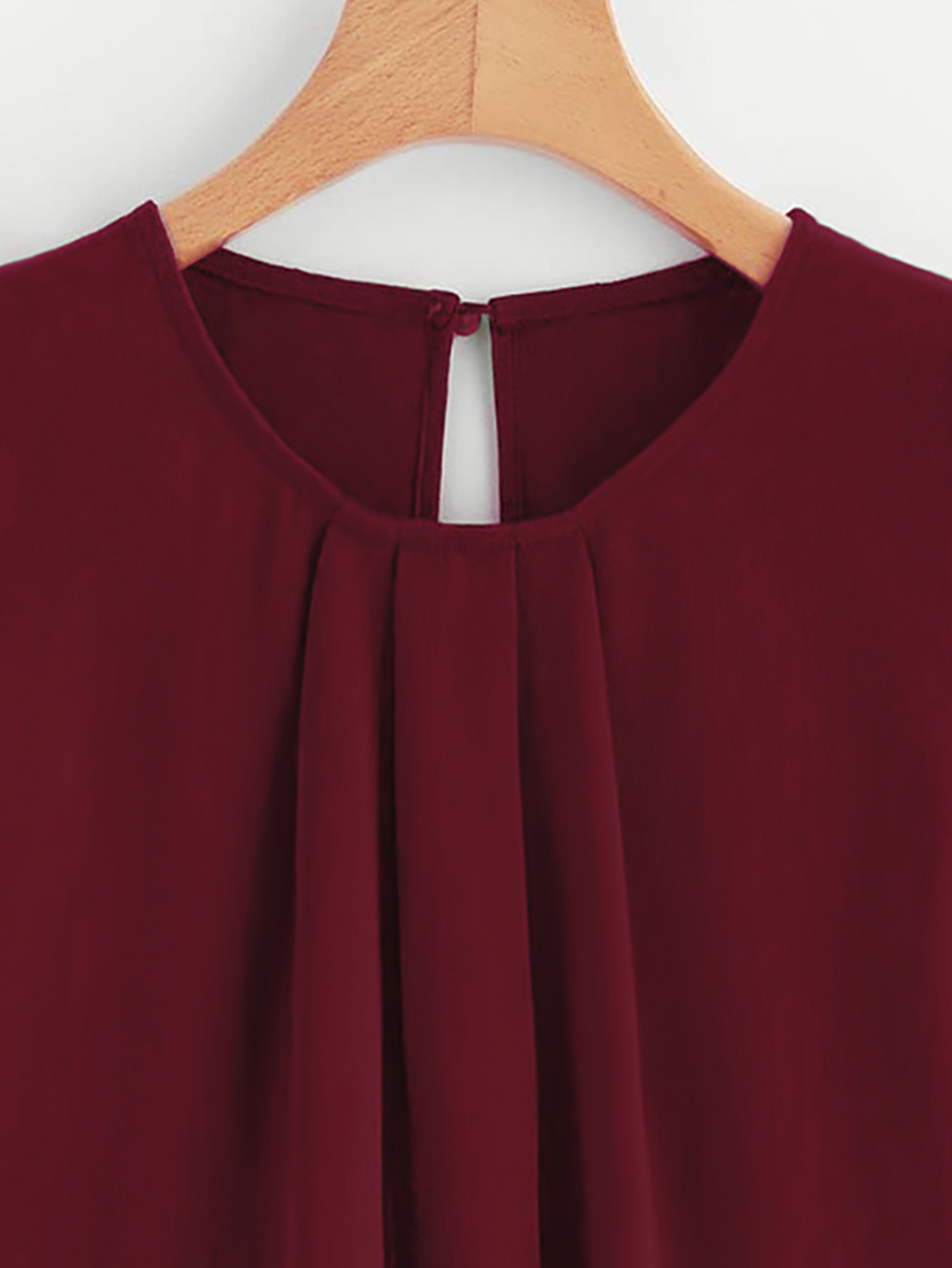 Holidaya Floral Print Pleated Cap Sleeve Top